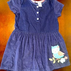 Carter corduroy dress